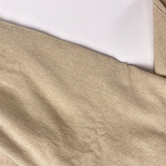 Kavu Roughneck Oatmeal Tan Thick Canvas Cargo Mens Straight Leg Pants 38 FLAW - Picture 9 of 13